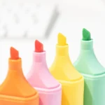 Harry Potter Highlighter Set – 4 Colours with 3D Toppers 5