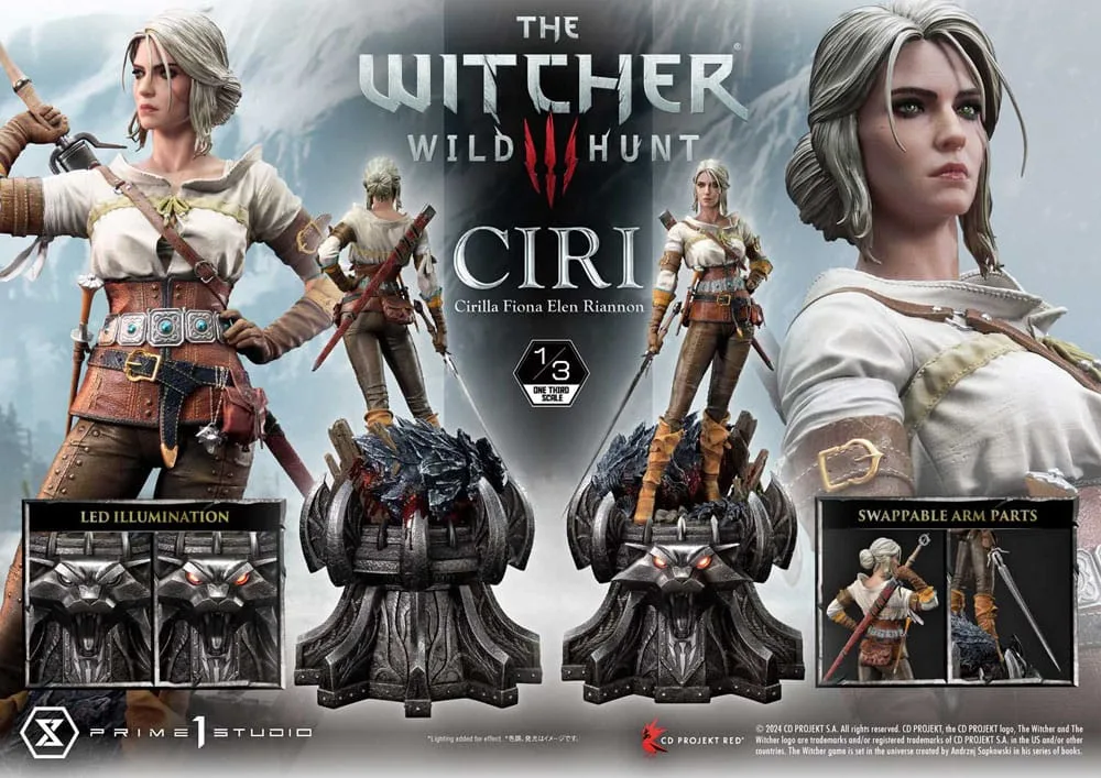 The Witcher 3 Beeld – Ciri Bonus Version 1/3 81 cm 12