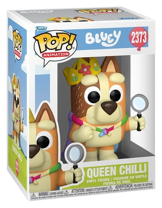 Bluey Vinyl Figure – Queen Chili Funko Pop 9 cm 2