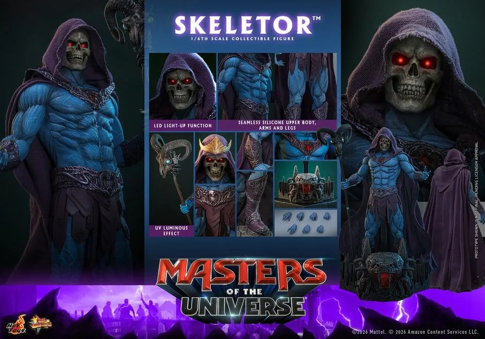 Masters of the Universe Action Figure – Skeletor 1/6 Scale 31 cm 18