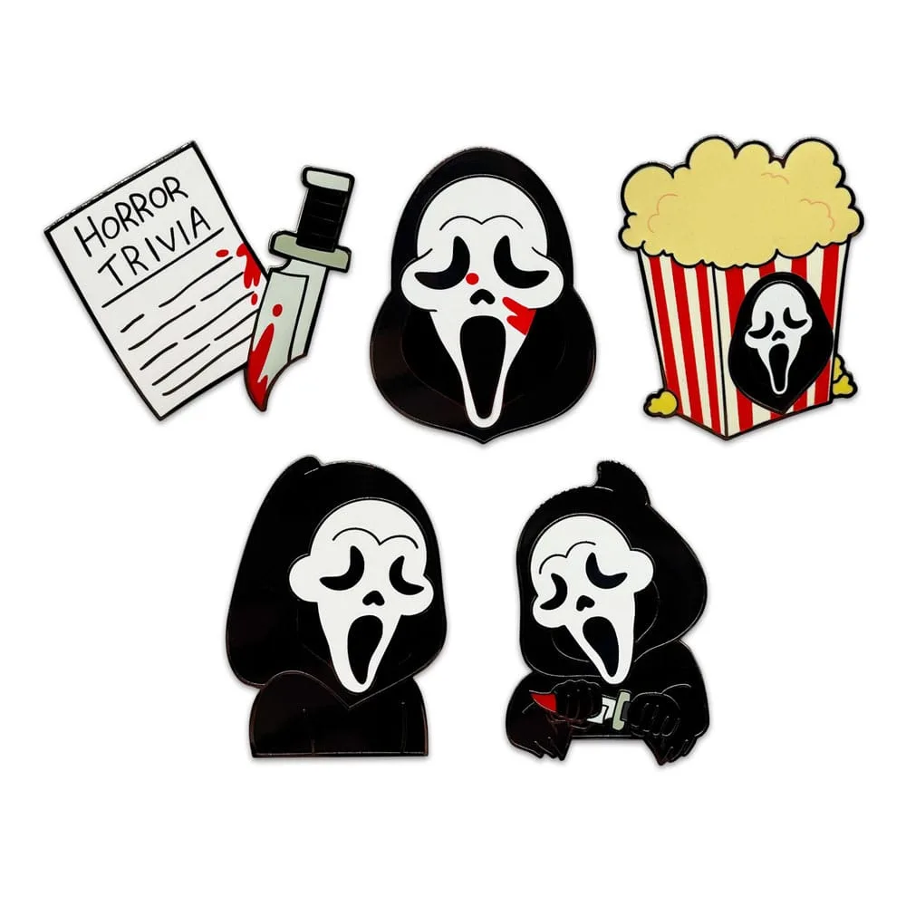 Scream Enamel Pin Set – Version 2