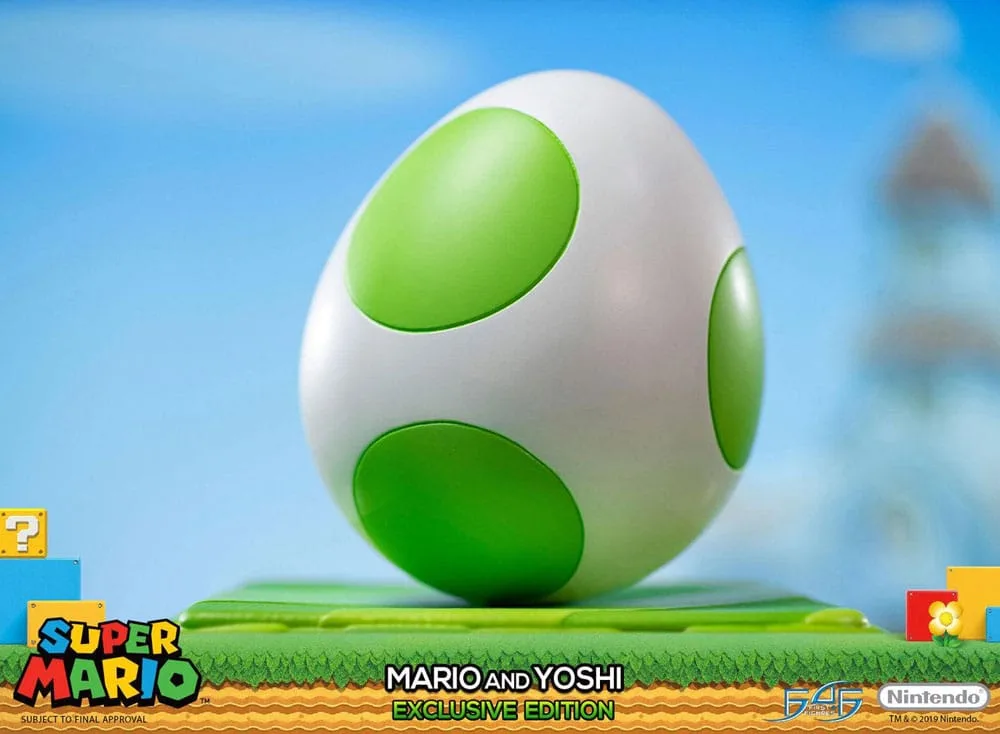Super Mario Statue – Mario und Yoshi 48 cm 18