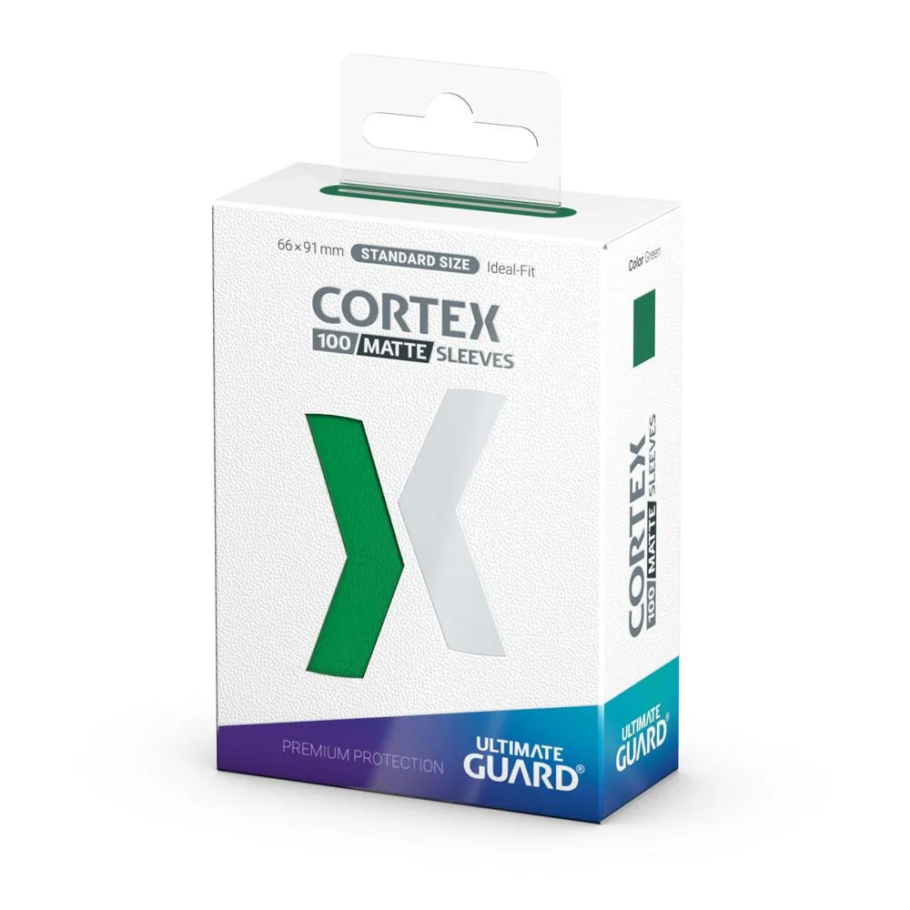 Ultimate Guard Card Sleeves – Cortex Matte Green 100 Pack 66 x 91 mm 3