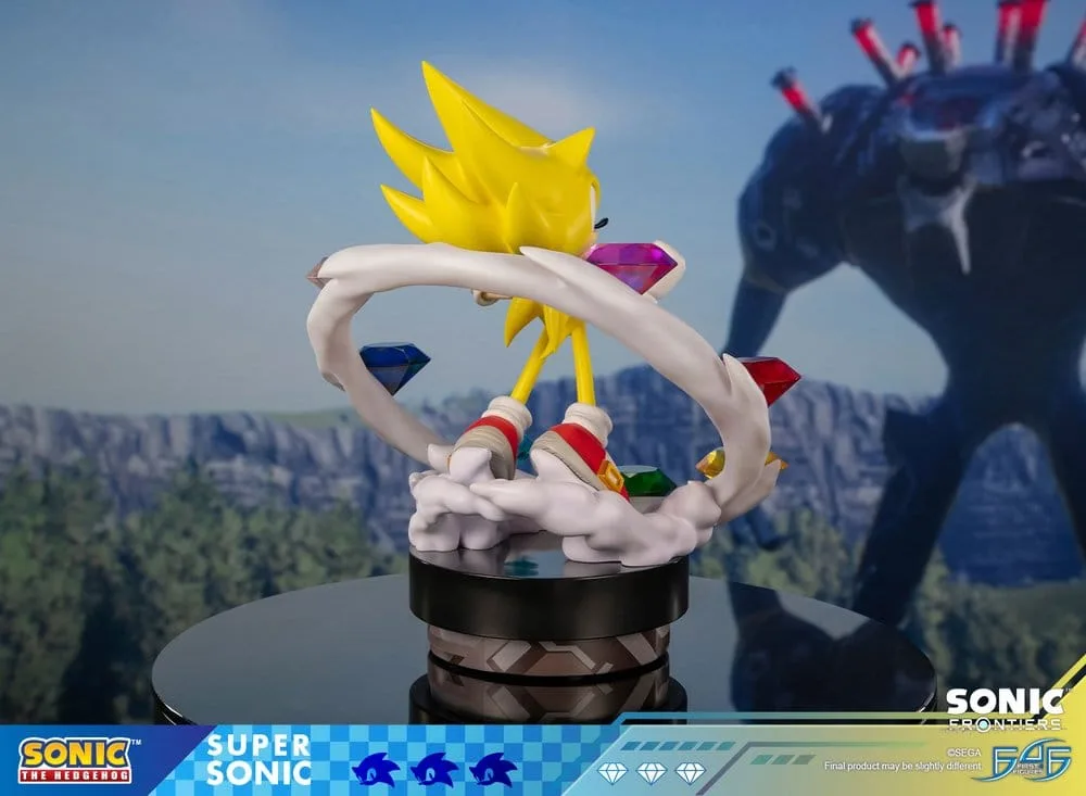 Sonic Frontiers Resin-Statue – Super Sonic 45 cm 7