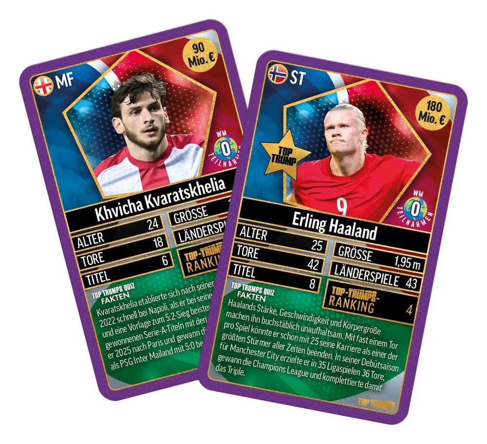 World Football Stars Card Game – 200 Pack 4 German Edition 6