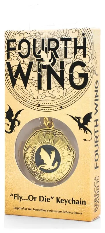 Fourth Wing Keychain – Fly or Die 14 cm 4