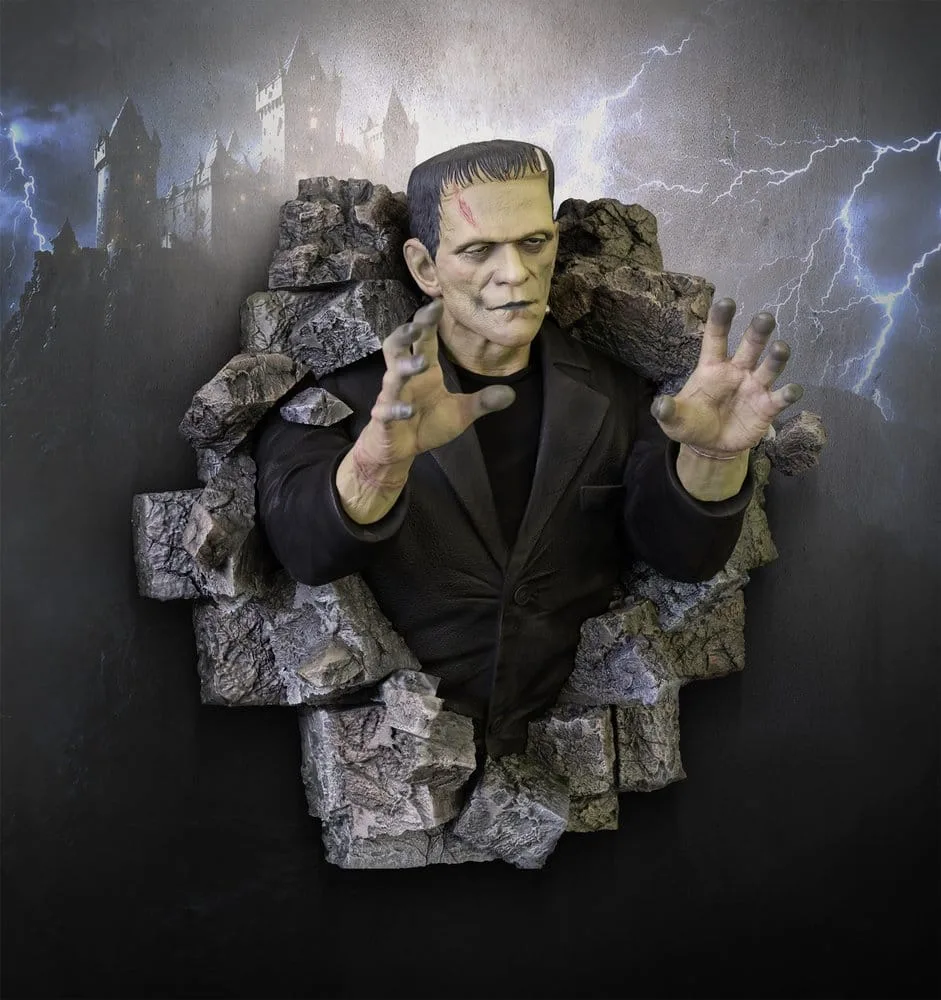 Frankenstein Wandskulptur – Boris Karloff 94 x 94 cm 5