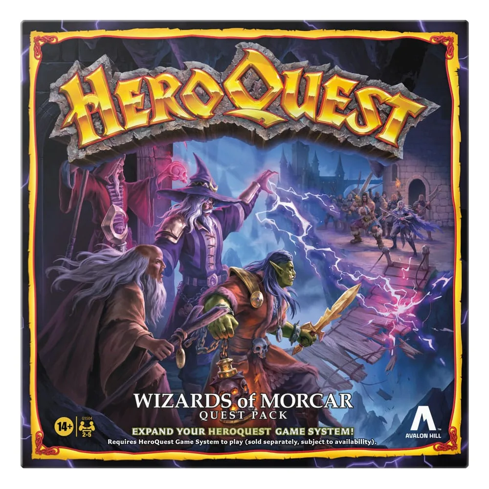 HeroQuest Bordspeluitbreiding – Wizards of Morcar Quest Pack 8