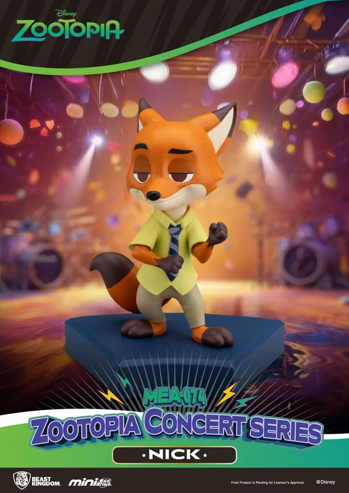 Zootopia minifiguren – Concert blind box assortiment 6 stuks 8 cm 10