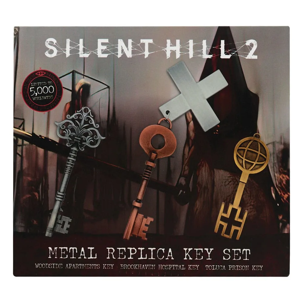 Silent Hill 2 Schlüsselrepliken – Limitiertes 3er-Set 6