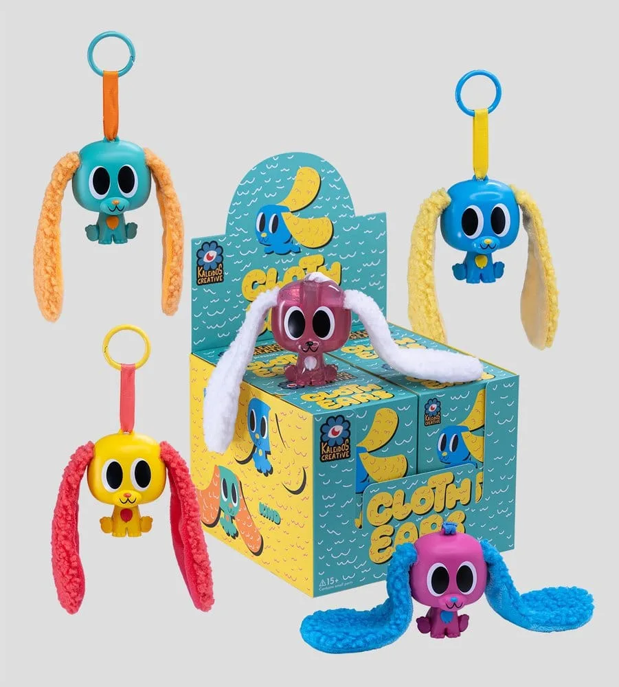 Cloth Ears Bag Clips – Blind Box Display of 4 13 cm 9