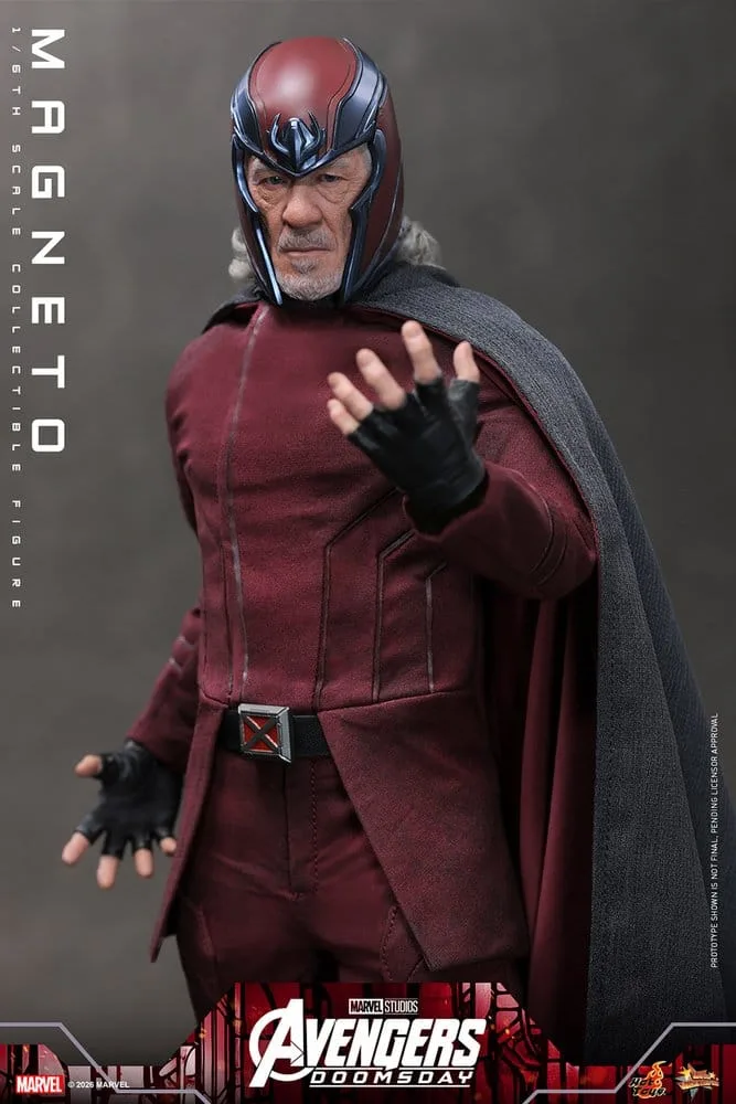 Avengers Doomsday Action Figure – Magneto 1/6 30 cm 5