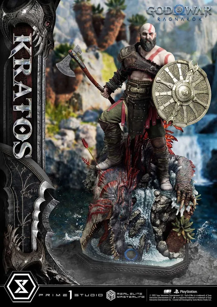God of War Ragnarok Statue – Kratos Ultimate Bonus 95 cm 11