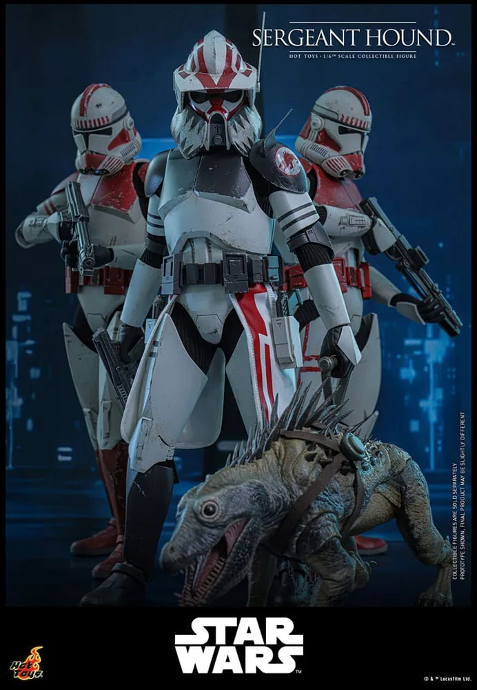 Star Wars The Clone Wars Action Figure – Sergeant Hound 30 cm 15