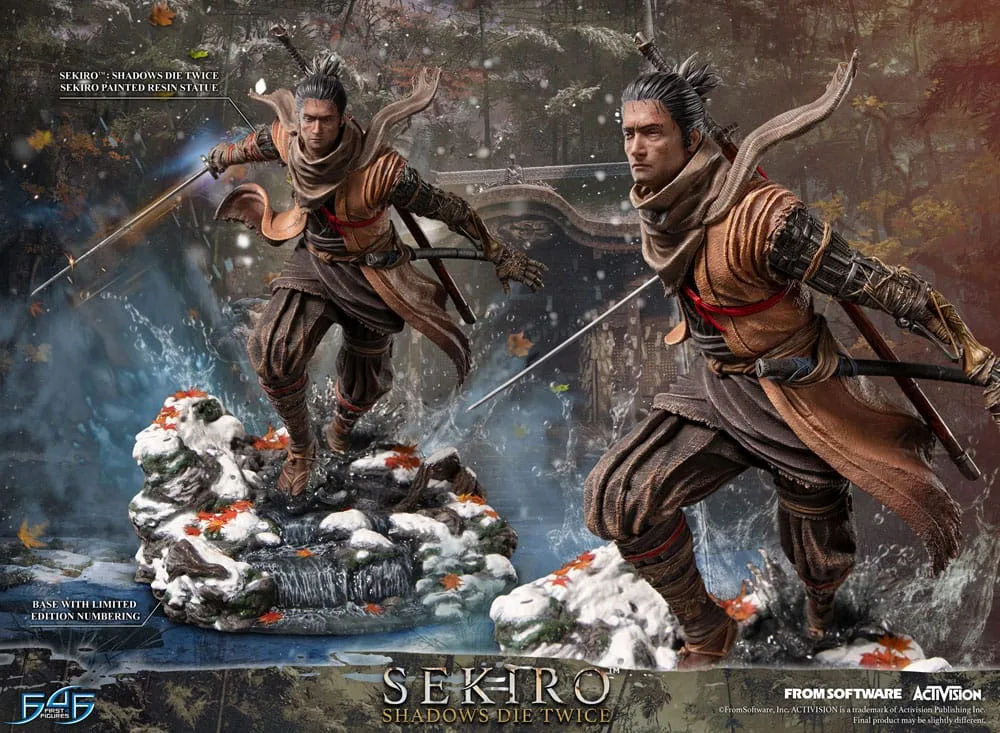 Sekiro Shadows Die Twice Statue – Sekiro with Kusabimaru 32 cm 2