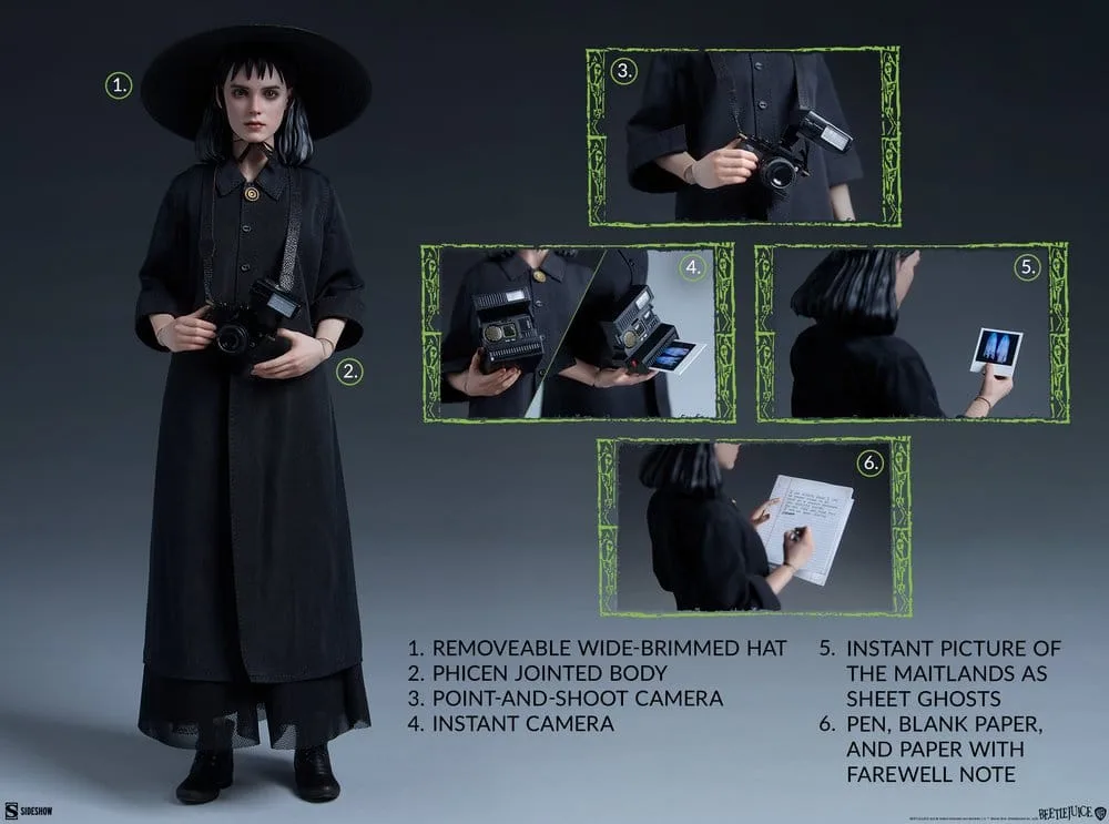 Beetlejuice Action Figure – Lydia Deetz 1/6 Scale 25 cm 8
