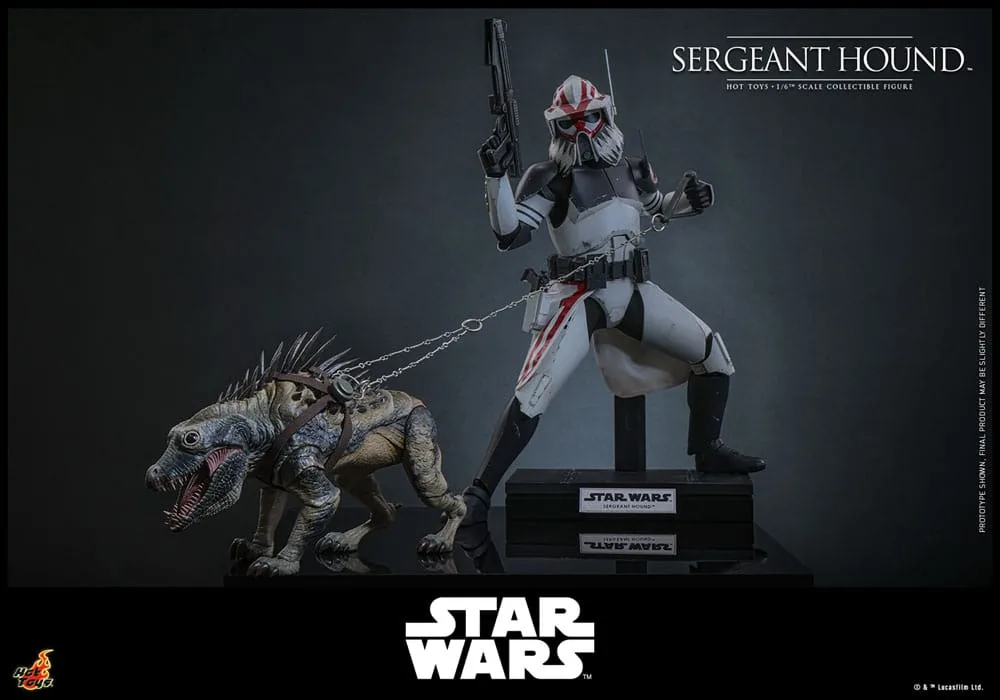 Star Wars The Clone Wars Action Figure – Sergeant Hound 30 cm 18
