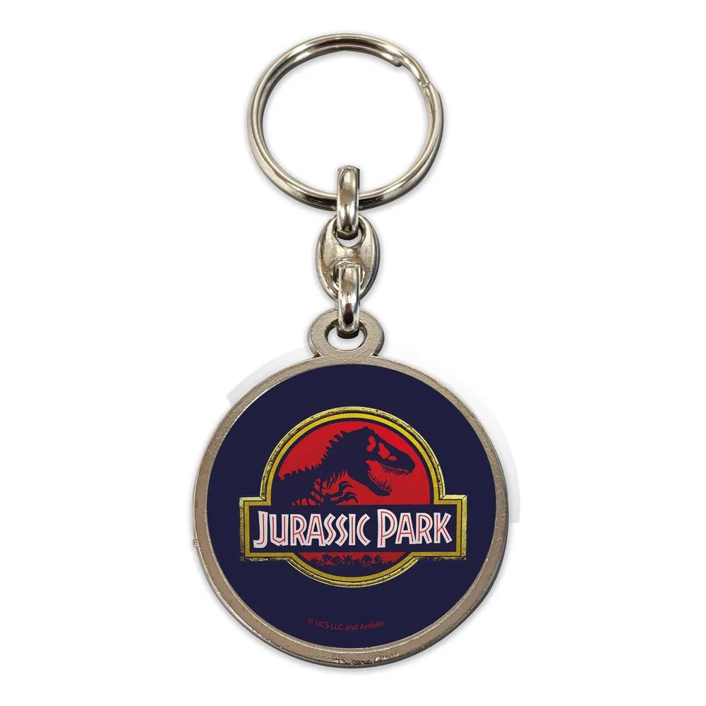 Jurassic Park Keychain – Metal Movie Logo 7 cm