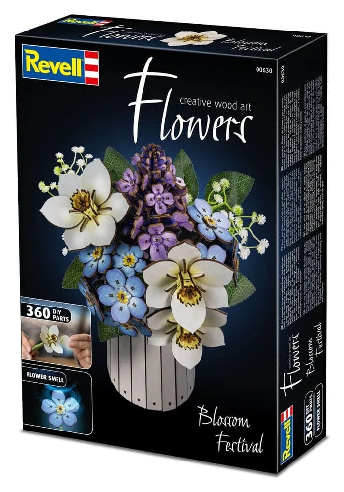 Revell Wooden Flower Kit – Blossom Festival 22 cm 4