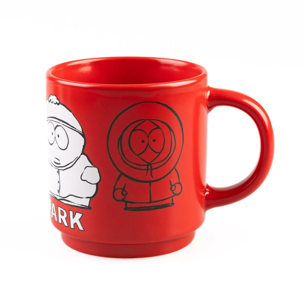 South Park Mug Set – 4 Ceramic Mugs with Stand 4