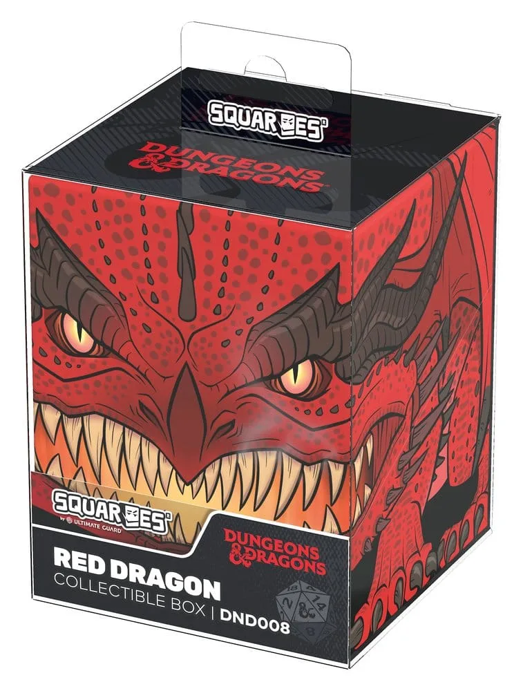 Dungeons & Dragons Deck Box – Squaroes Red Dragon DND008 11