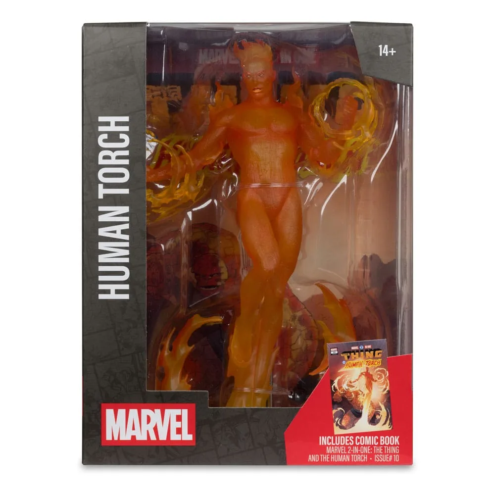Marvel Statue – Human Torch Marvel 2-in-One 1:6 29 cm 8