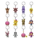 Five Nights at Freddy’s Keychains – Classic POP Display of 12 4 cm 2
