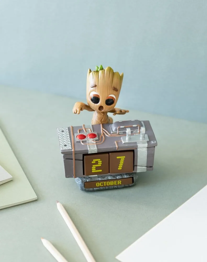 Marvel Perpetual Calendar – Groot Death Button 4