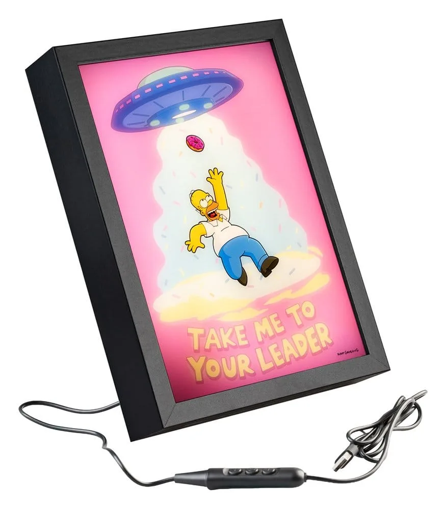 The Simpsons Framed LED Poster – Changing Design 20 x 28 cm 10