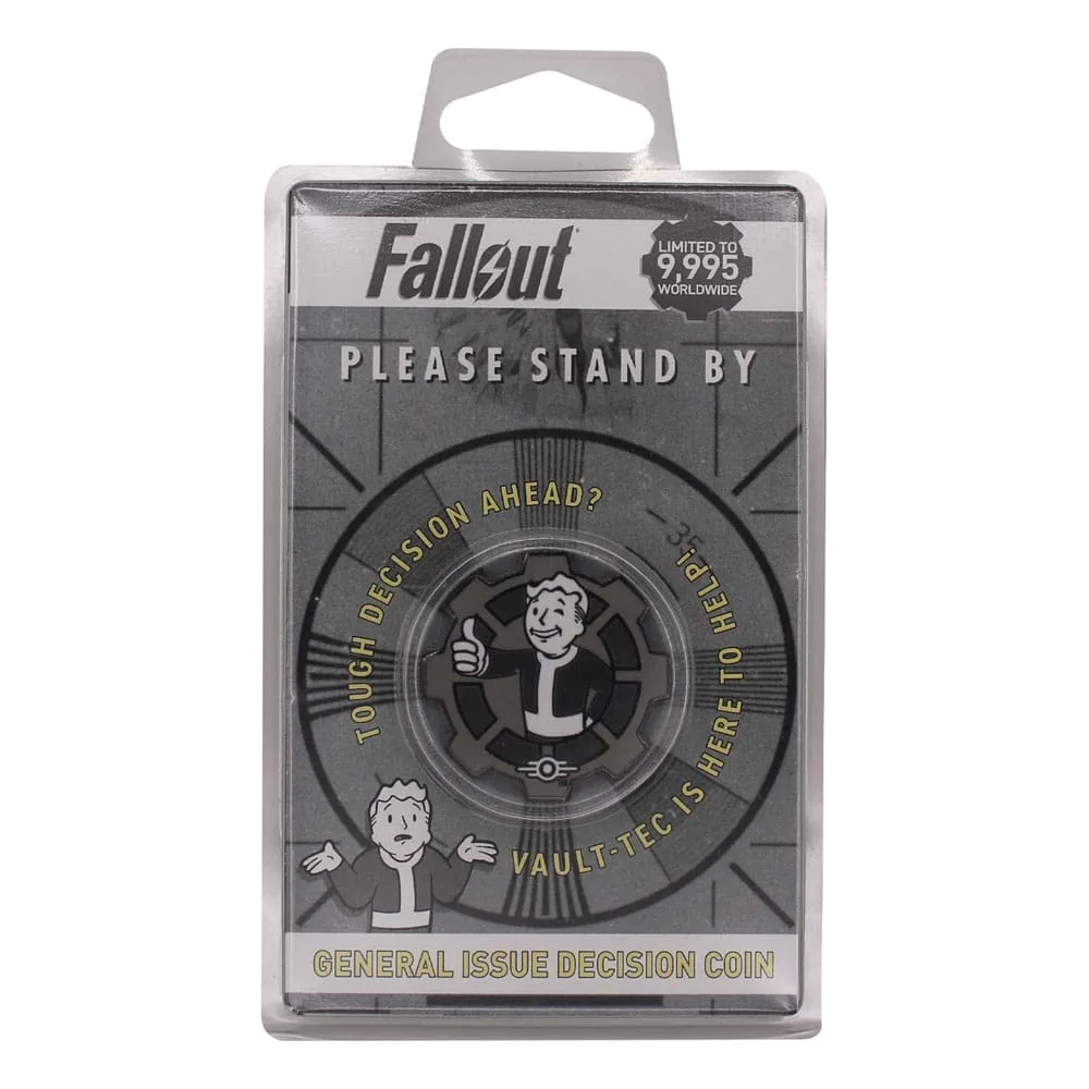 Fallout Collectible Coin – Black and White Decision Limited Edition 3