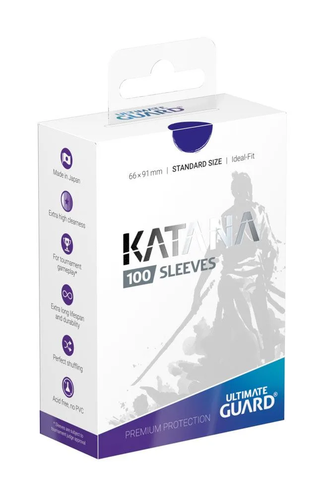Ultimate Guard Card Sleeves – Katana Blue 100 Pack 66 x 91 mm 1