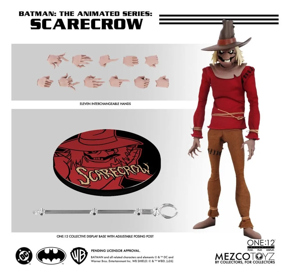 Batman The Animated Series Action Figure – Scarecrow 17 cm 3