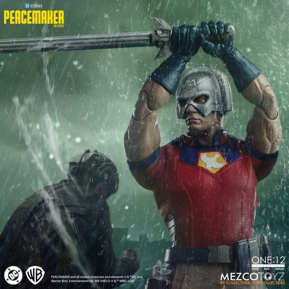 DC Comics Action Figure – Peacemaker One:12 Collective 17 cm 6