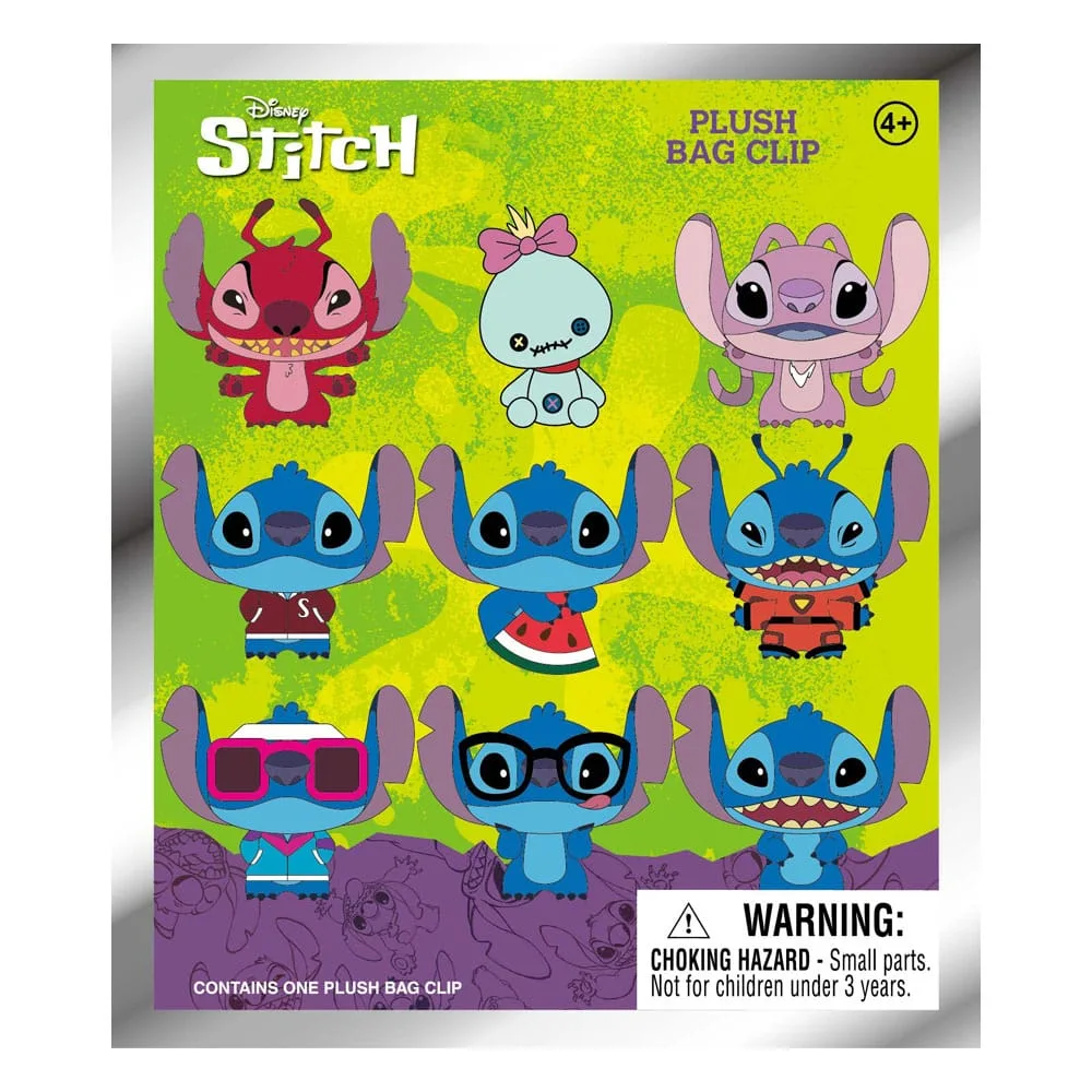 Lilo & Stitch Plush Bag Clips – Stitch 24 Blind Bag Display 2
