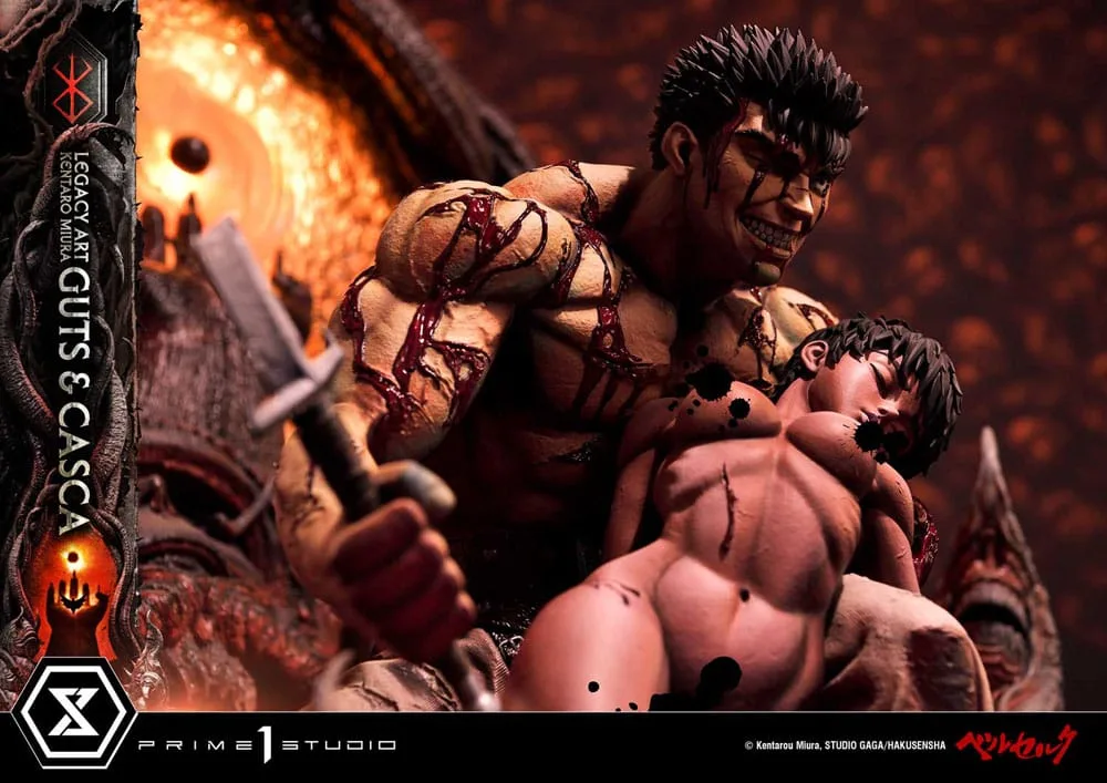Berserk Statue – Guts and Casca 1/4 Scale 72 cm 8
