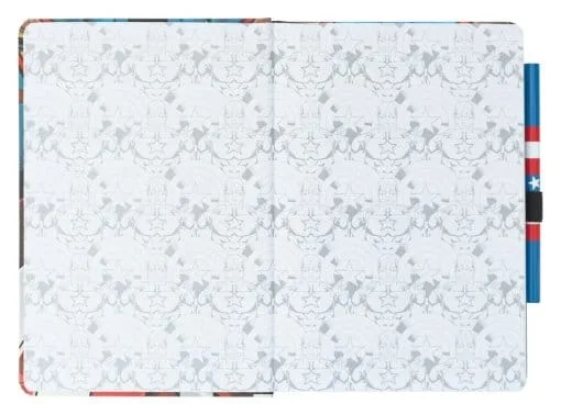 Marvel Notebook with Pen – Captain America Uniform A5 3