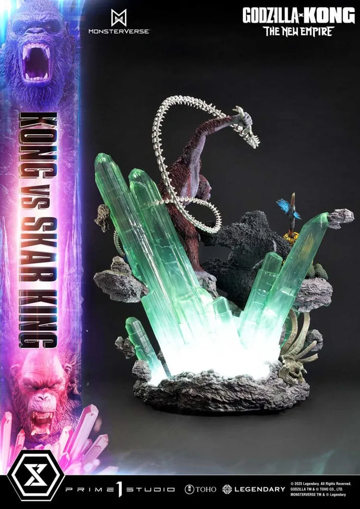 Godzilla x Kong Statue – Kong vs Skar King Bonus Version 104 cm 21