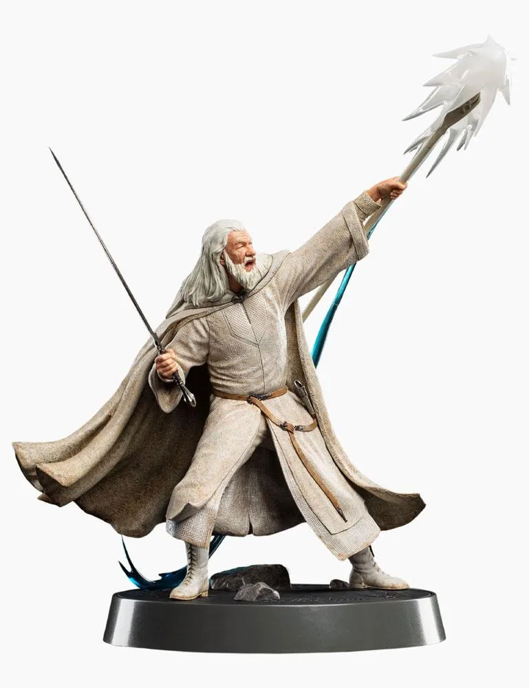 The Lord of the Rings Statue – Gandalf the White 23 cm 4