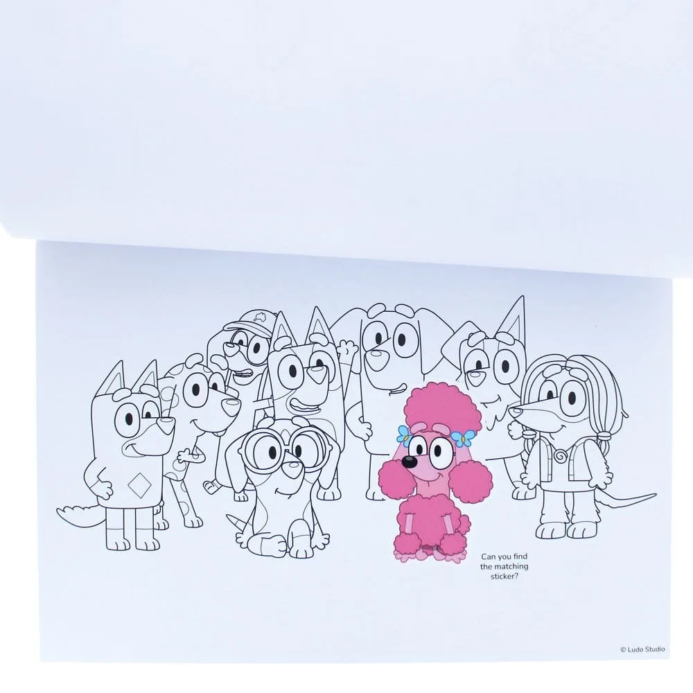 Bluey Kleurboek – Met 18 Stickers A4 7
