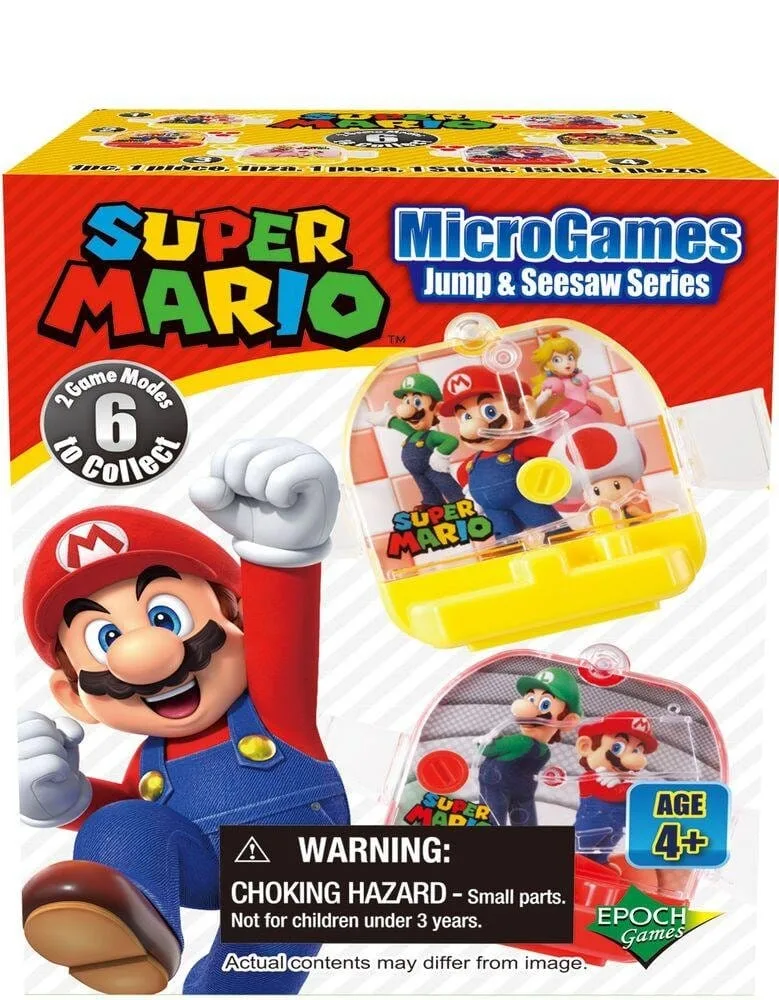Super Mario Mini Game Display – 12 Ball Game Blind Boxes