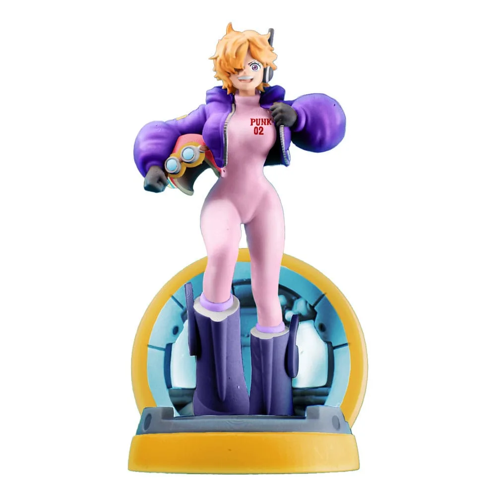 One Piece Mini Statue Set – Petitrama Logbox Re Birth Egghead 9 cm 2