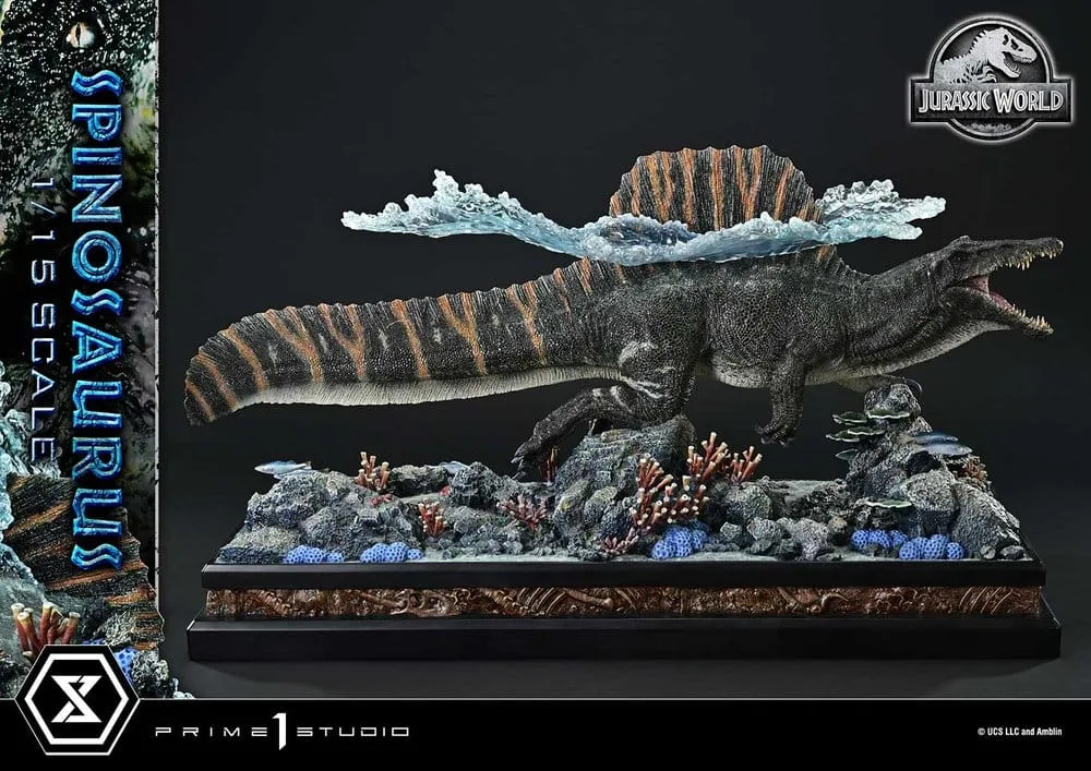 Jurassic World Rebirth Statue – Spinosaurus Bonus Version 39 cm 11