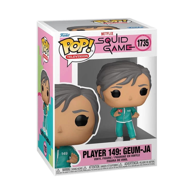 Squid Game Pop Figure – Season 3 Geum-ja Player 149 9 cm 2