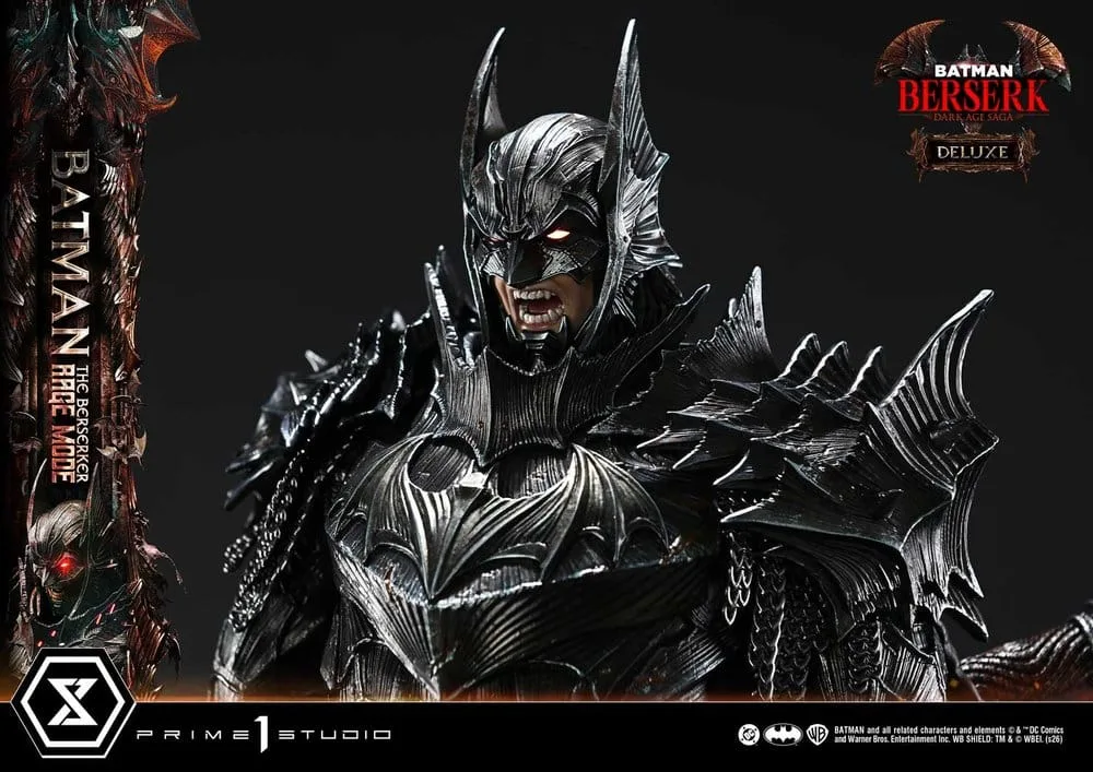 DC Comics Statue – Batman Berserker Rage Mode Deluxe 1/4 93 cm 16
