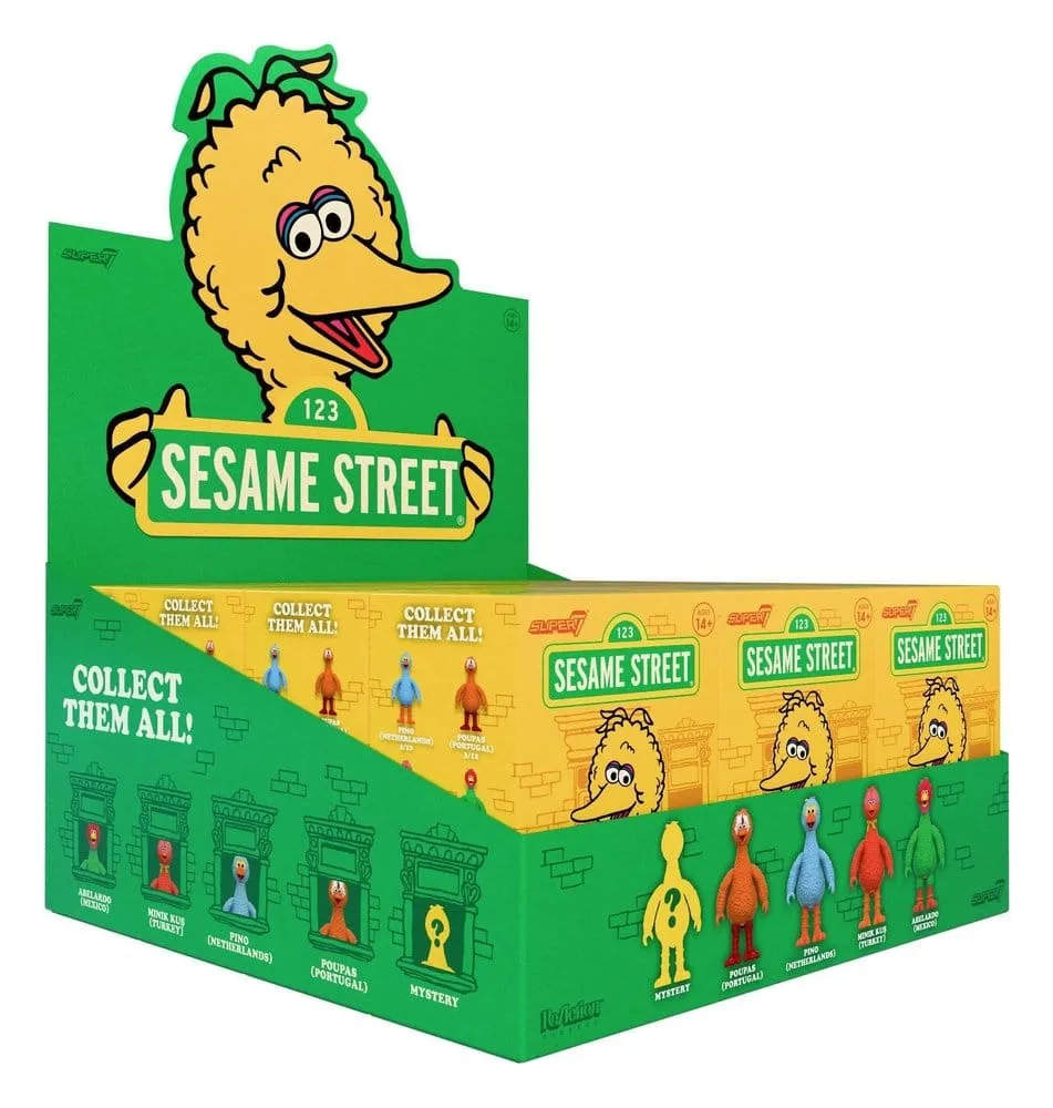 Sesame Street Action Figure Display – Big Birds Wave 5 Blind Boxes 1