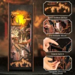 The Legend of Wukong Book Nook – Houten bouwpakket 22 x 8 cm 7