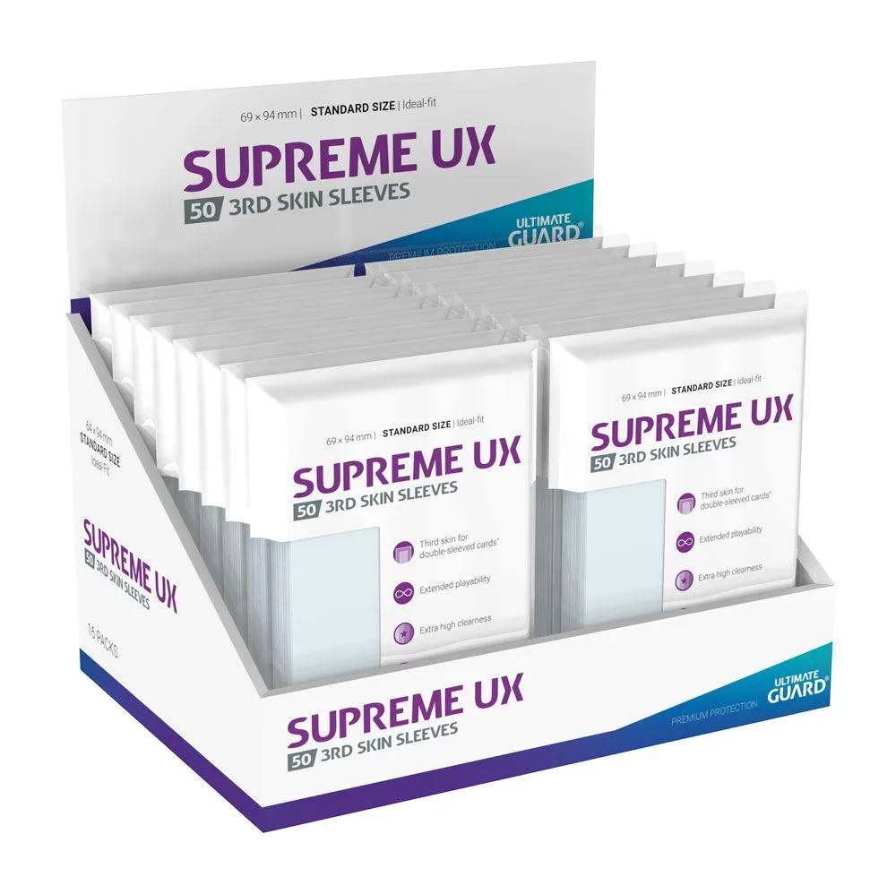 Ultimate Guard Outer Sleeves – Supreme UX 3rd Skin 69 x 94 mm 5