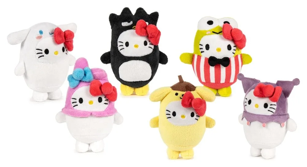 Hello Kitty & Friends Plush – Costume Blind Box 12-Pack 16 cm