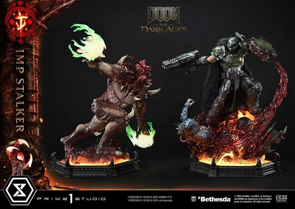 DOOM The Dark Ages Statue – Imp Stalker 1/4 Scale 77 cm 11