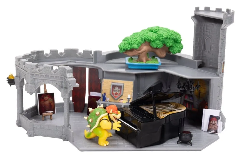 Super Mario Galaxy Movie Speelset – Bowser-kasteel Deluxe 30,5 cm 8